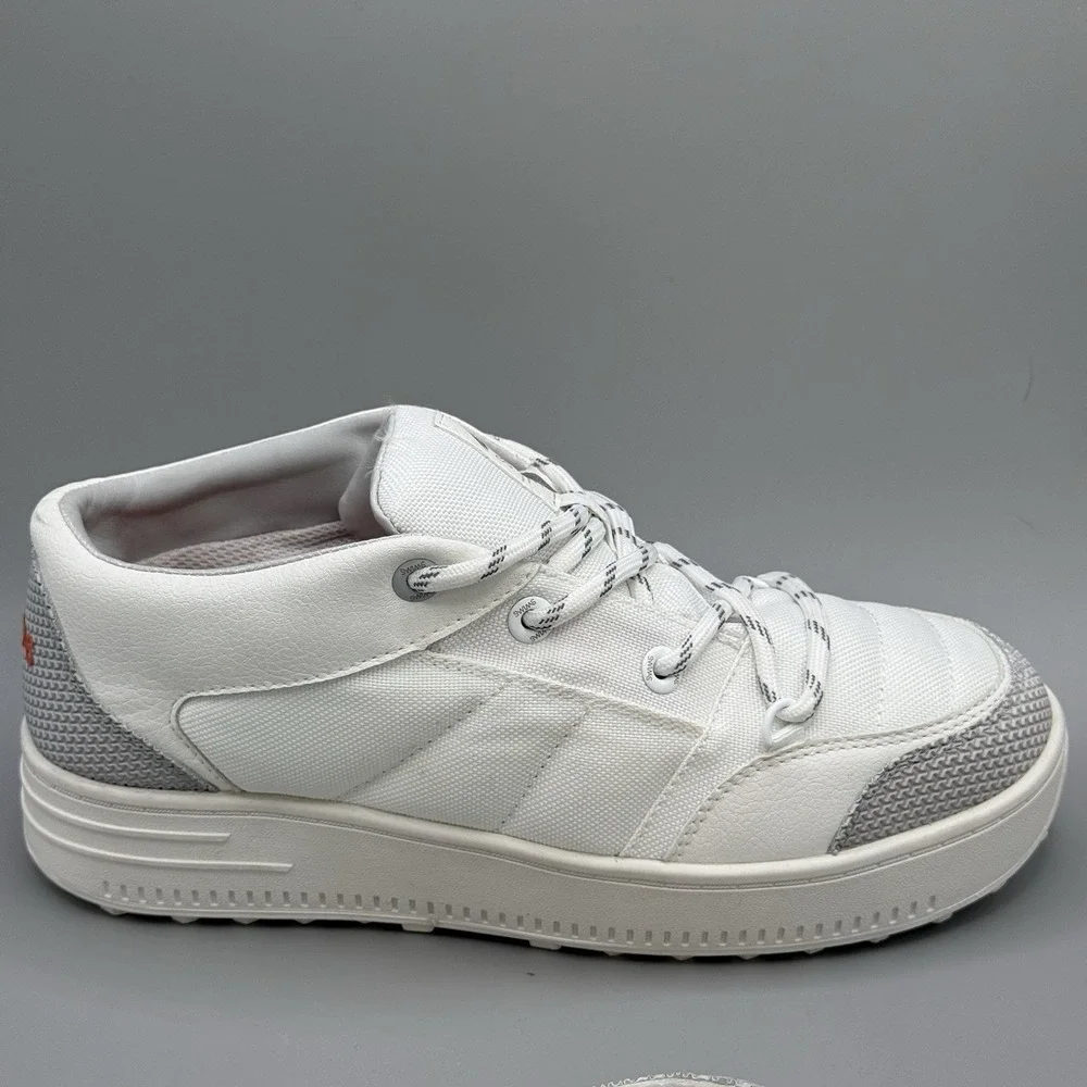 SWIMS Snow Runner‎ Low Boots Waterproof Unisex Size 8 Off-White